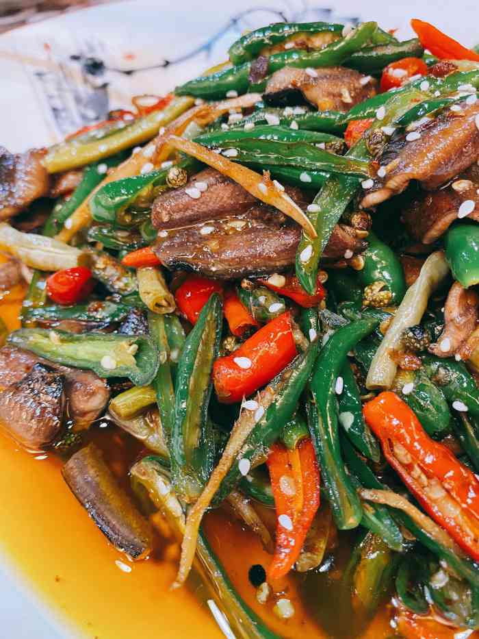 贰城·达州江湖菜-"「达州江阳酸辣鸡」油爆爆的很好吃鸡肉不油.