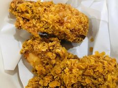 气泡薯片热辣脆皮鸡餐-肯德基(绿溪谷店)