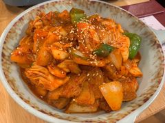 泡菜炒五花肉-쌍화점 霜花店·朝鲜族料理(徐家汇店)
