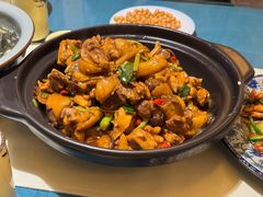 现杀果园鸡—黄焖鸡-生态苑农庄(十里画廊遇龙河店)