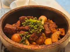 煎烹雪花牛肉-狮王府淮扬菜(夫子庙老门东店)