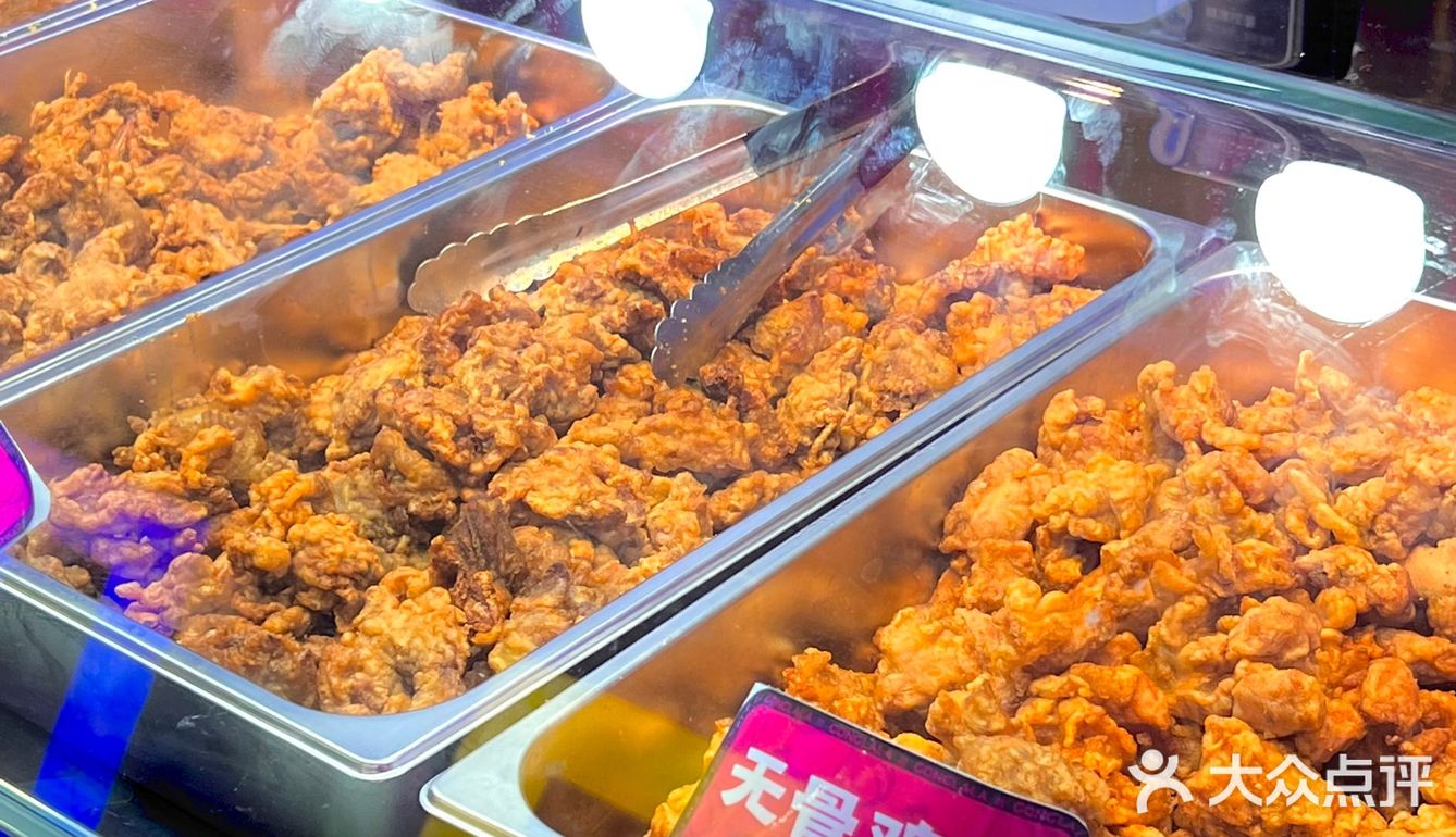 南昌这家自选蒜香炸鸡不踩雷‼️蒜香味超上头🔥