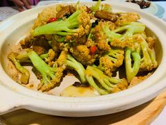 干锅有机花菜-天和晟烤鸭店(世纪坛店)