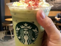 漫樱白桃风味茶拿铁-星巴克(天津东江道香年广场店)