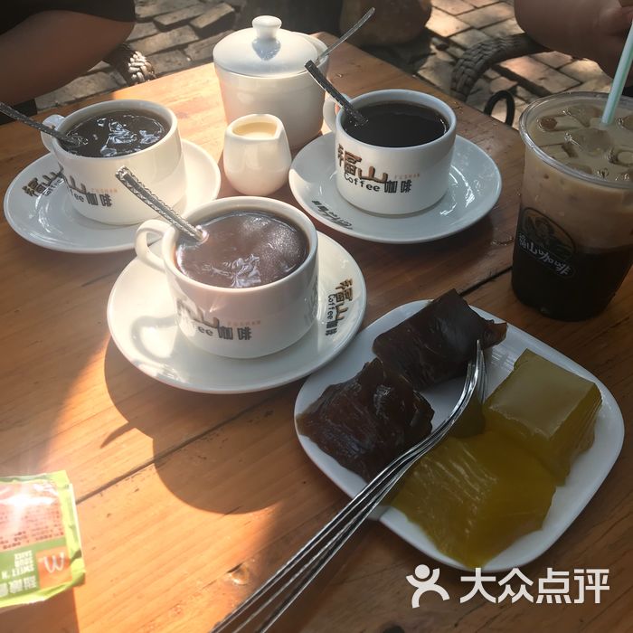 福山咖啡馆咖啡糕图片
