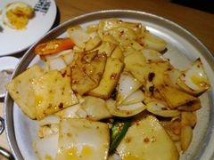干锅千叶豆腐-吕氏疙瘩汤·海鲜新鲁菜(凯德mall新都心店)