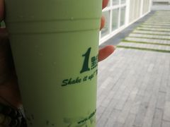抹茶拿铁-1点点(银座和谐广场店)