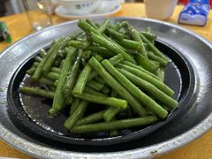 虾酱啫豆角-棠记大排档(海珠店)