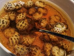 古越陈酿煮花螺-杭州西子湖四季酒店·金沙厅