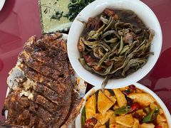 -北京龙庆四季香农家饭庄·灶台鱼·碳烤虹鳟鱼(龙庆峡店)