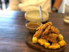 咸蛋黄鸡翅-小食院简餐厅