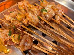 蒜爆鸡-盟重烧烤(东瓜山创始店)