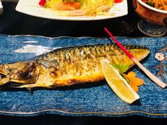 烤青花鱼-天狗山料理(省体店)