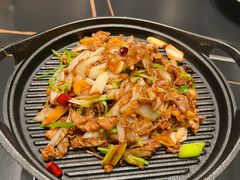葱爆羊肉-旺顺阁·北京菜·烤鸭(大望路店)