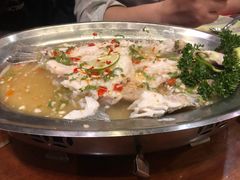 椒柠蒸鲈鱼-荷花泰菜(东方新天地店)