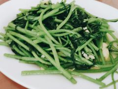 炒空心菜-万家海鲜饭店
