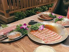 -明洞阿姨·韩式酱蟹烤肉·创意料理(三元桥店)