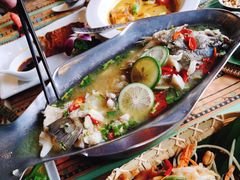 泰北青柠汁蒸鲈鱼-食肆&Fourteen(武林夜市店)