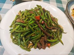 扁豆牛肉丝-紫光园·烤鸭(吕家营店)