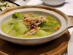 虾干煲淋杜远节瓜-广东道至正餐厅(区庄店)