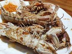 -东来菜馆•手抓海鲜家常菜•海鲜锅贴(鸽子窝店)