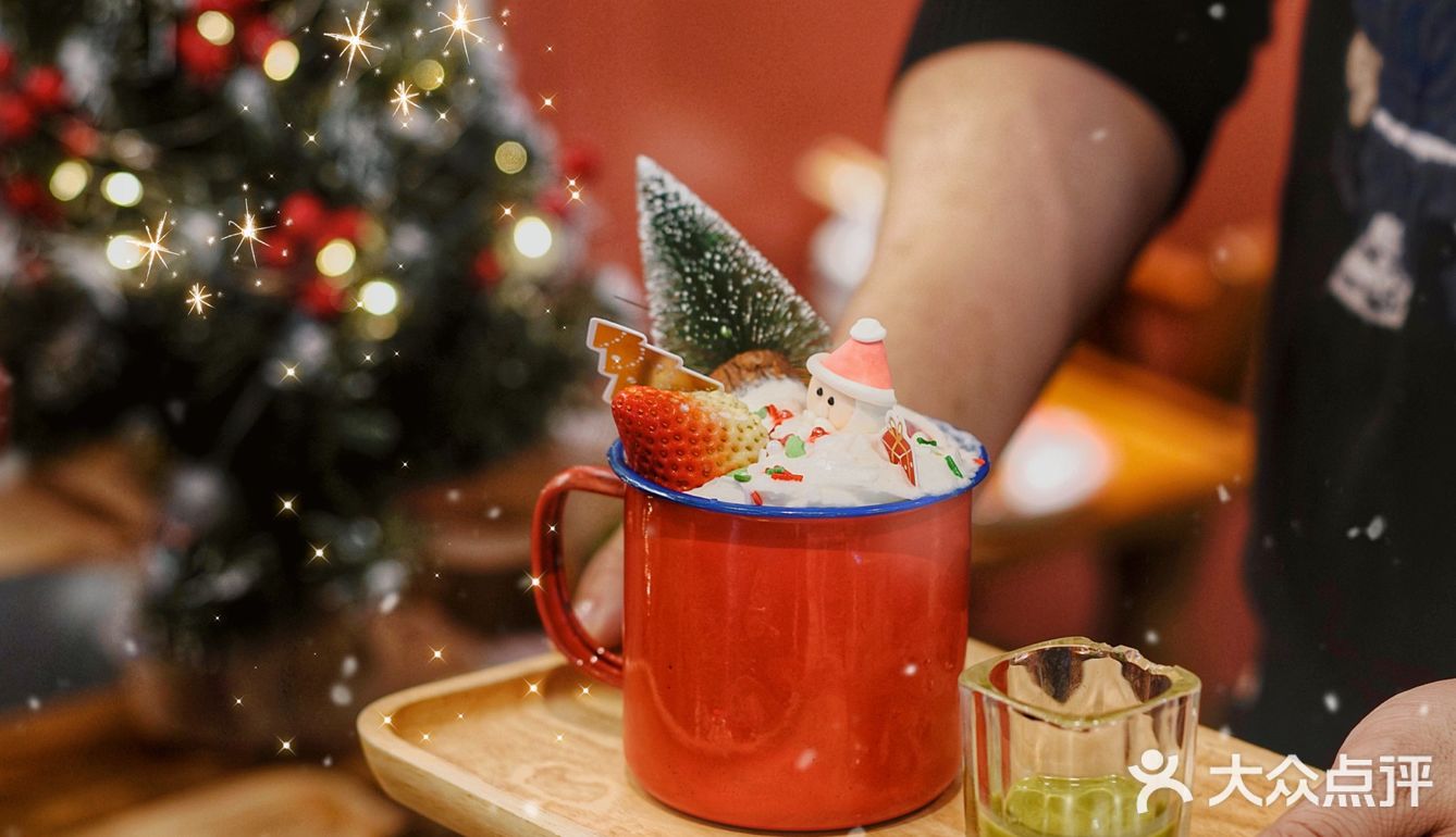 吃火锅🥘却点满了一整桌的甜品🎄🎅🏻