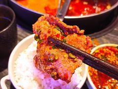 -热火朝天鲜切牛肉火锅(南强街巷店)