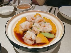 热炝牡丹虾球-狮王府淮扬菜(老门东店)