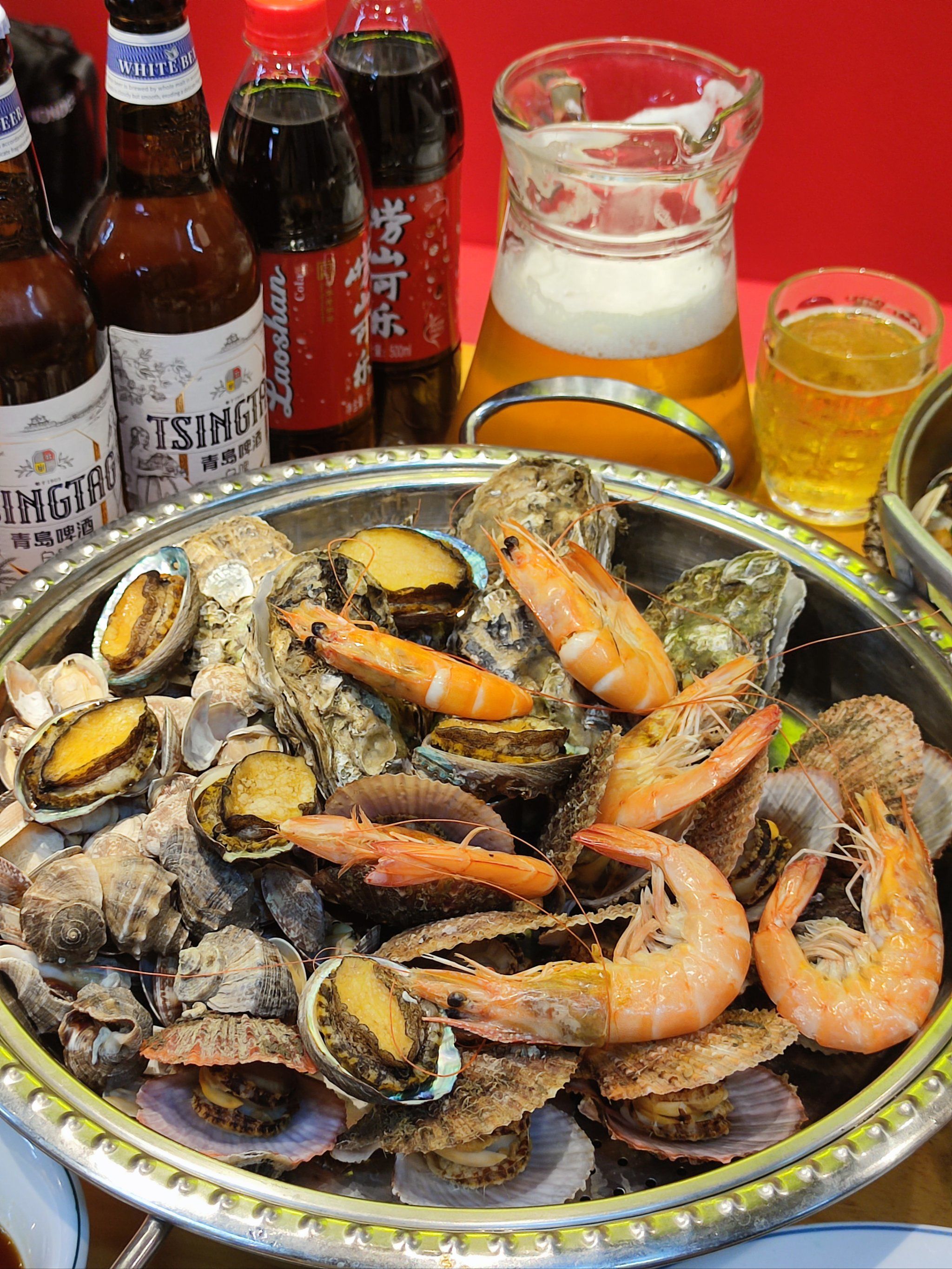 海鲜啤酒小嘎啦,吃吃喝喝快乐就好