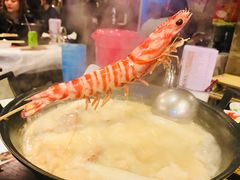 -鲜入围煮花胶鸡海鲜火锅