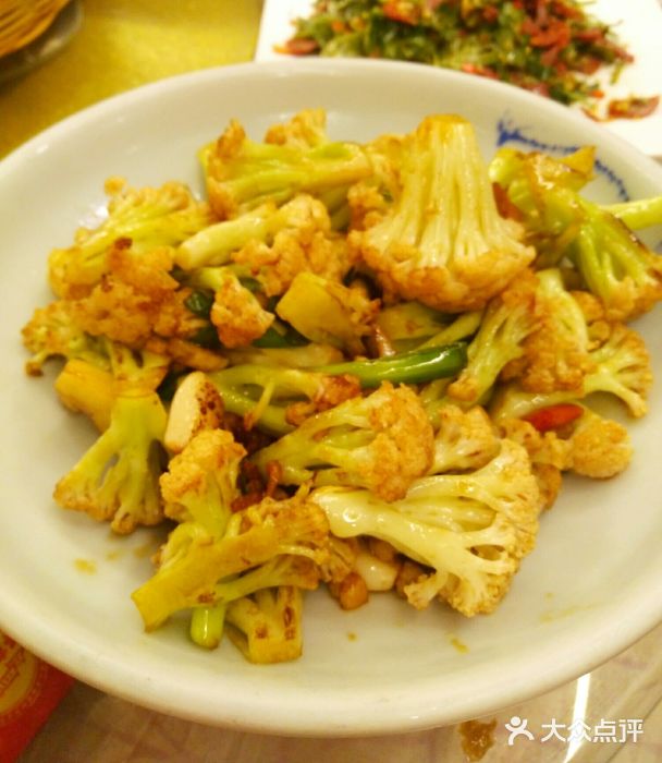 那家老院子东北菜(三经街店)小炒有机菜花图片