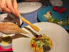 红心温泉蛋配伊比利亚火腿黑松露-弦月窗LUNETTE BY AMANDA(复兴路店)