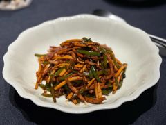 辣椒茭白炒猪颈肉-子福慧(虹桥店)