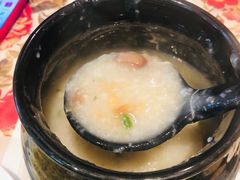 加料生拆鱼茸鸡丝粥-虾饺妹·酒家(金碧店)