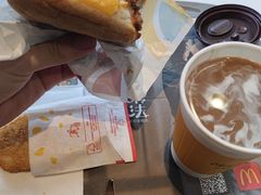 北非蛋风味麦满分-麦当劳(健德桥得来速店)