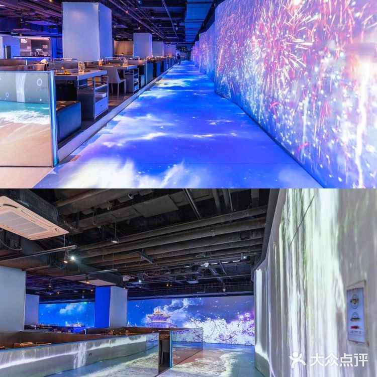 沉静式裸眼3D 全息投影餐厅🍴撸串撸出了新高度