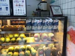 面包甜点陈列柜-茶百道(太平门直街店)
