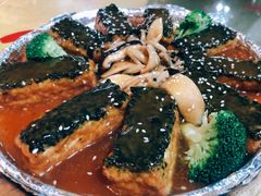鮑汁翡翠豆腐-皮记海鲜1995(寮步店)