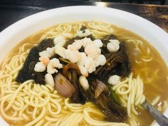 虾爆鳝面一品锅-奎元馆.百年奎元.非遗传承(西湖边的解放路店)