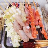 街边美食哈喽炸串｜炸香蕉不要太美味！  