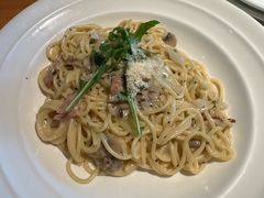 培根蘑菇奶油意面-新贝乐意大利餐厅(苏州中心店)