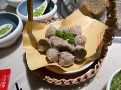 牛筋丸-左庭右院鲜牛肉火锅(浦江欢乐颂店)