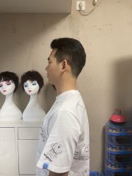 -极客侠男士假发定制补发