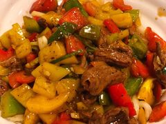 彩椒牛肉清拌面-文三里屯面馆(三里屯店)