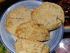 发面开花烧饼-小铫鸡汤