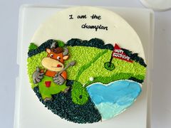 -咖咖熊蛋糕定制·英国蓝风车动物性淡奶油