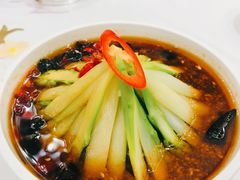 炝拌笋丝秋葵-粤珍轩·家宴·广式茶点(新城广场店)