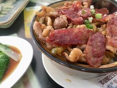 虾酱腊肠五花腩蒸饭-荔园小馆(园岭新村二期店)