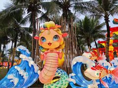 -欢乐海岸椰林沙滩-2025湾区超级灯会