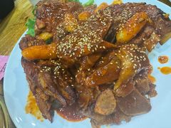 烤脊骨-喇喇排骨火锅·传统韩式脊骨汤(望京西园总店)